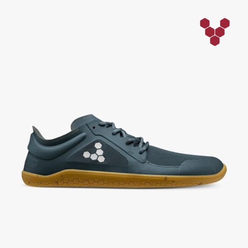 Vivobarefoot Primus Lite III Mens Trainers Blue UK BFYS